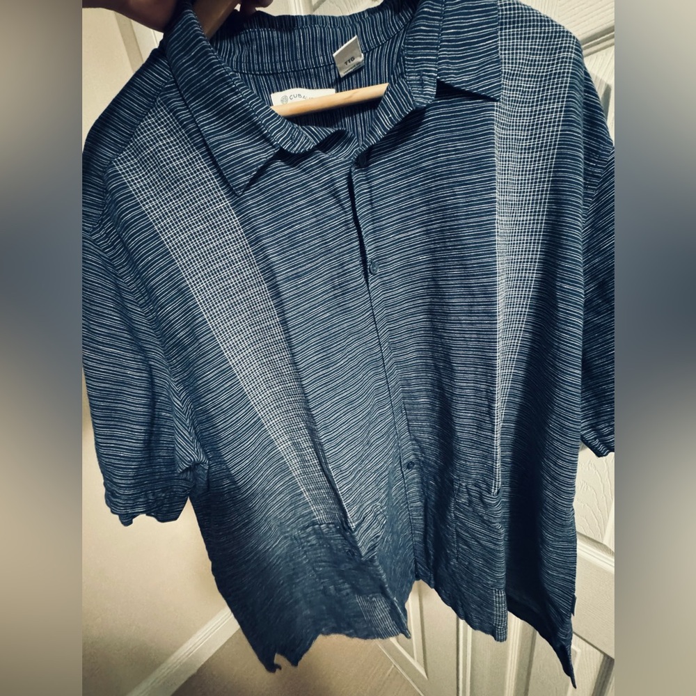 Cubavera Men’s Guayabera Button Down Shirt XXL